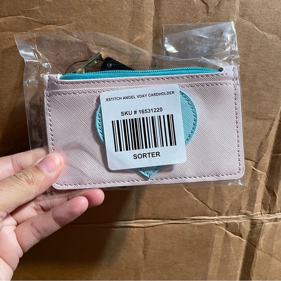 Disney Angel & Stitch 2-in-1 Mini Backpack Fanny Pack Cardholder & Organizer NWT - Picture 11 of 15